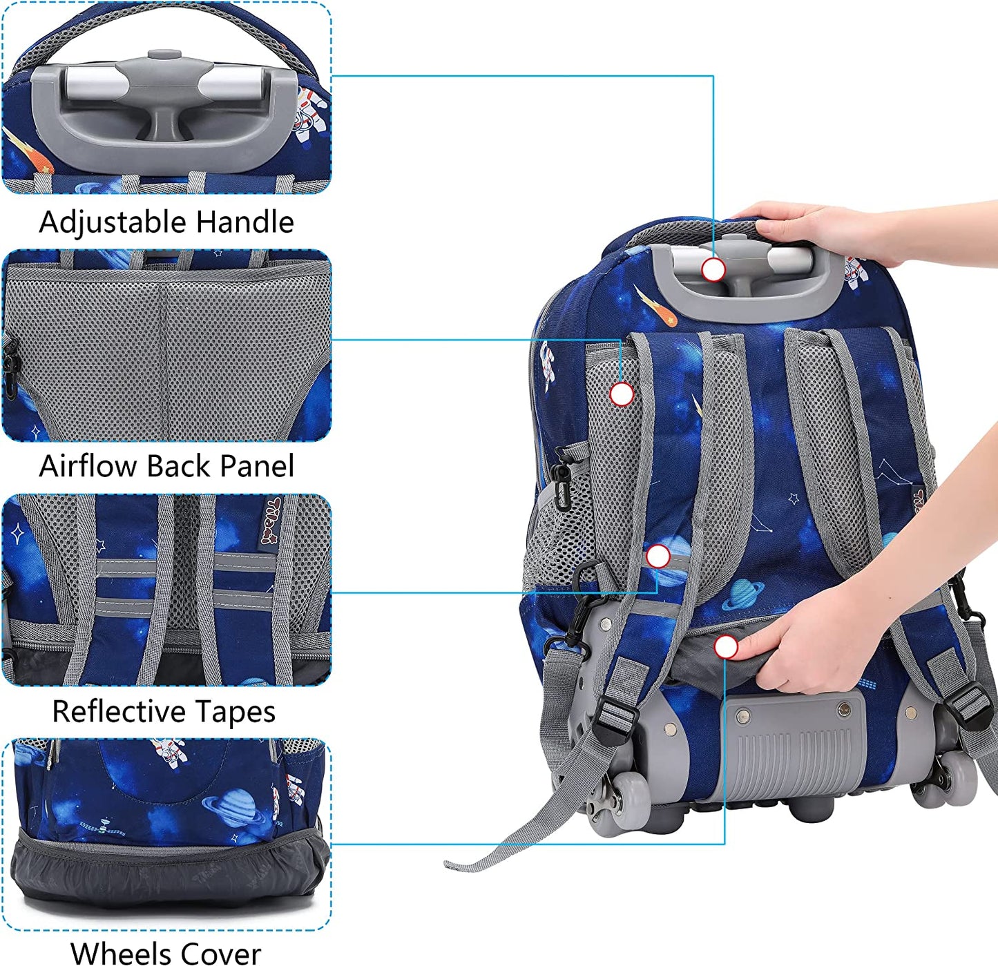 Astronaut Wheelie Bag