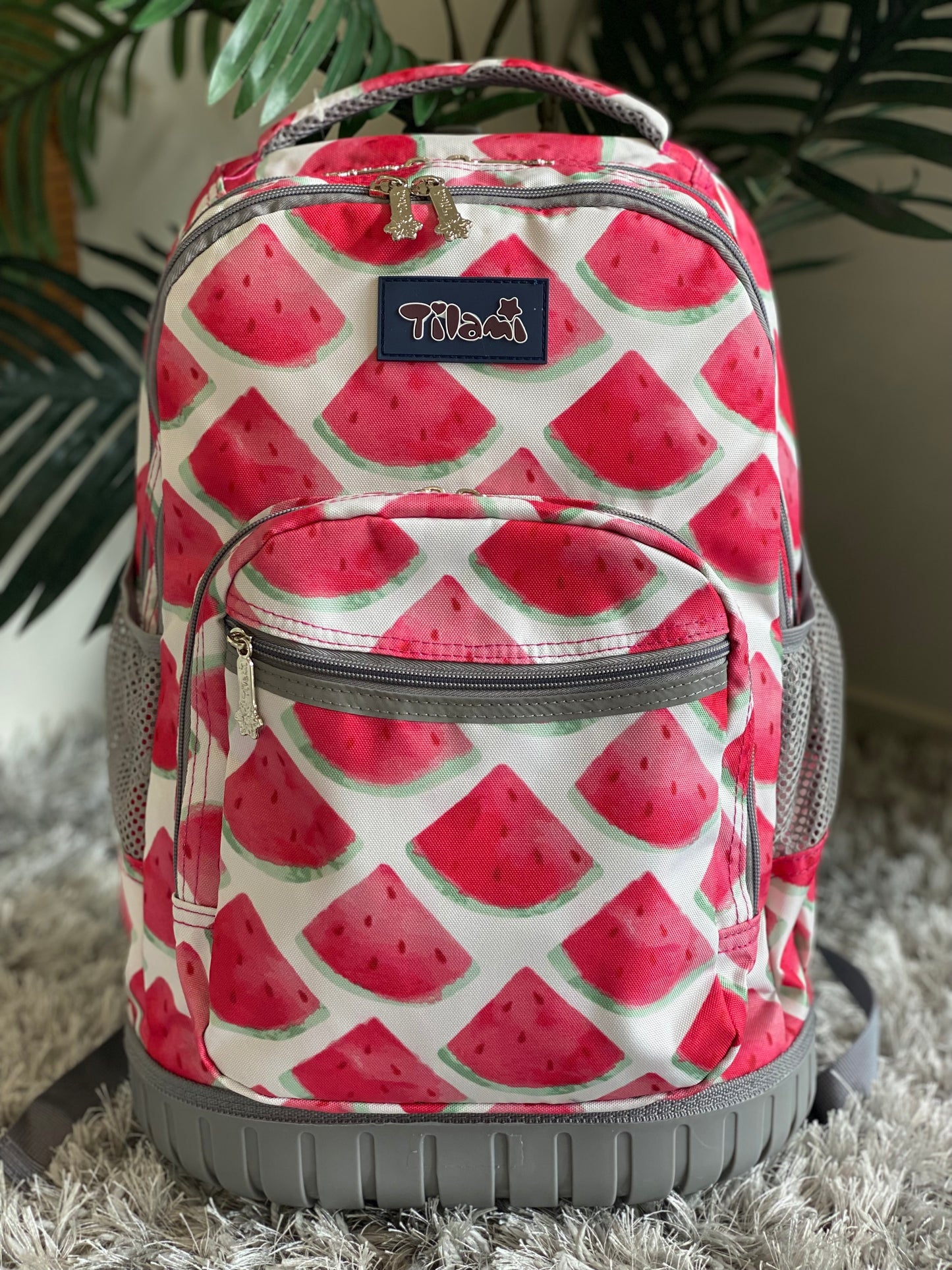 girls watermelon wheelie bag